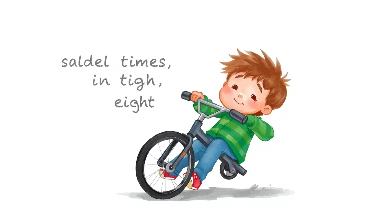 Child showing resilience