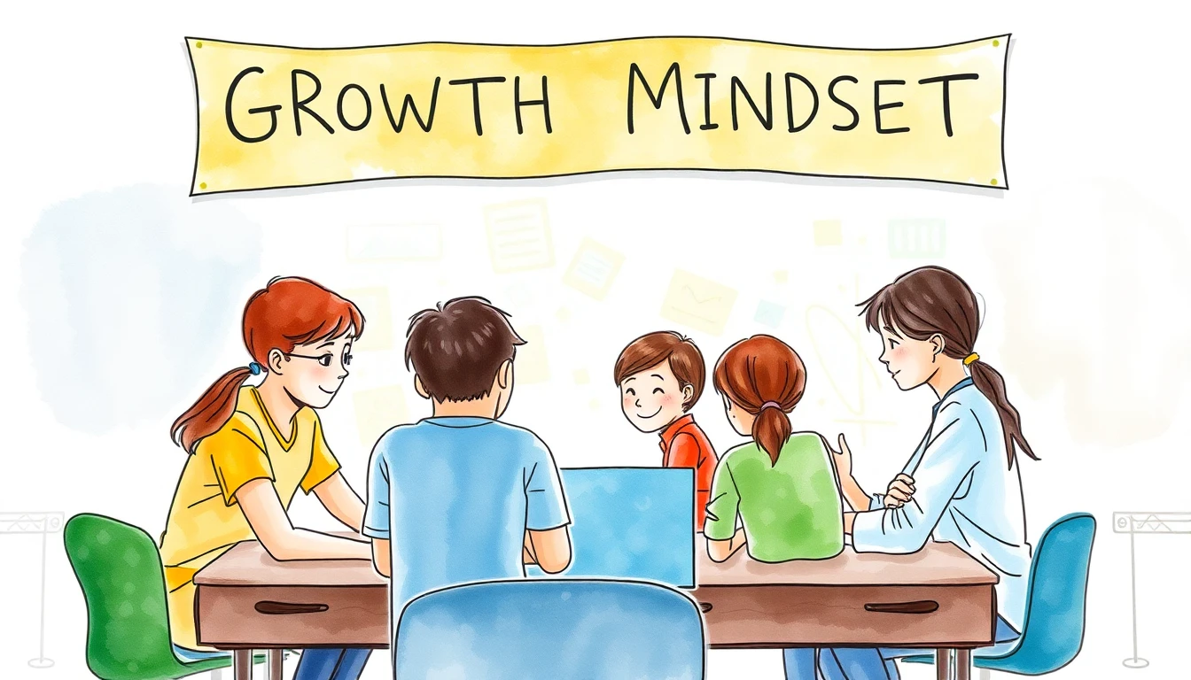 Students supporting each other