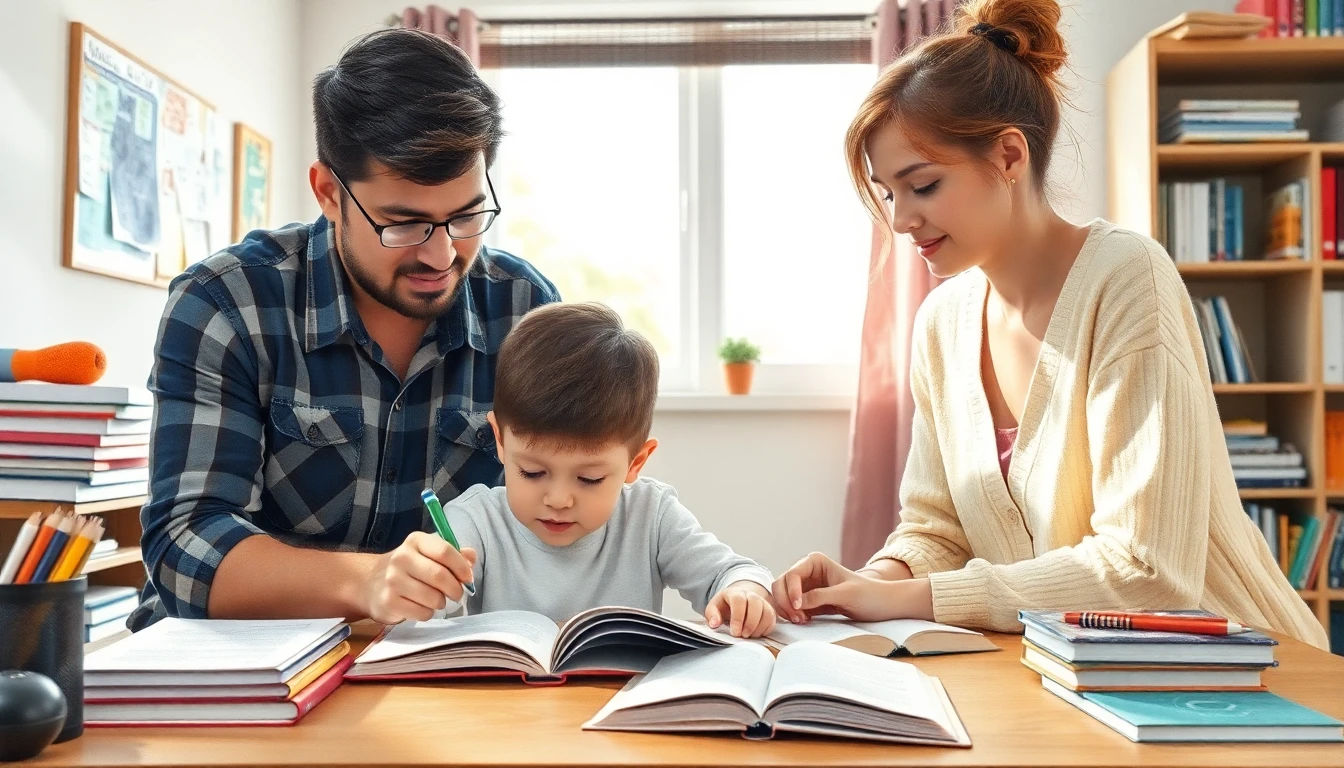 Student working on homework