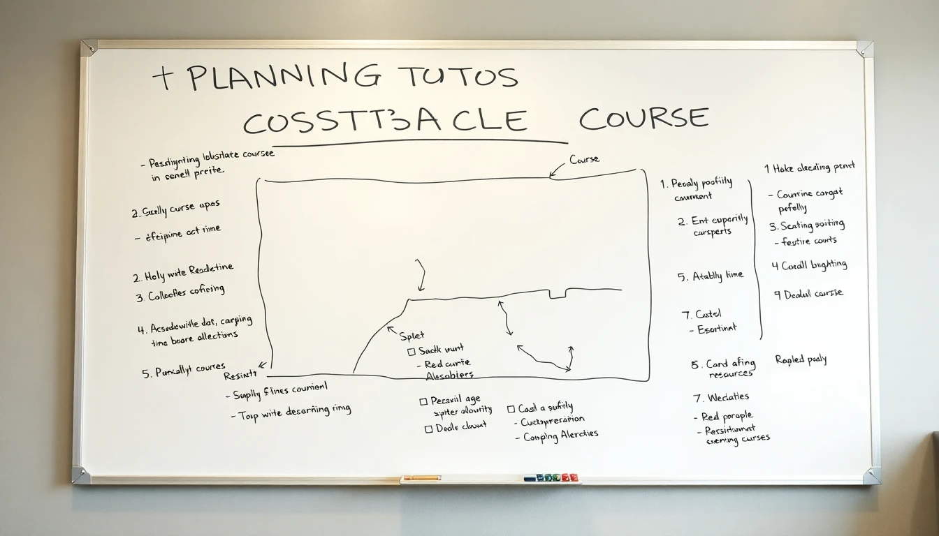 Planning an Obstacle Course