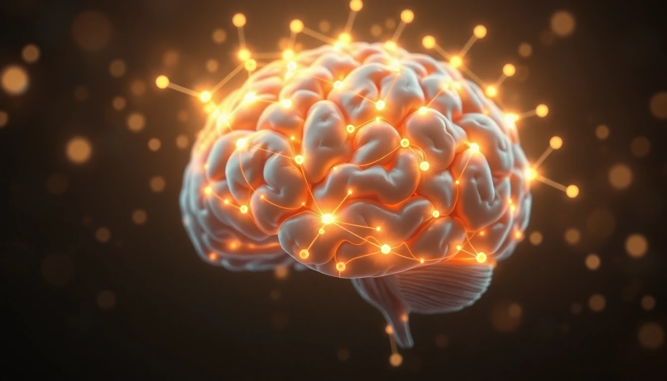 Brain plasticity and resilience illustration