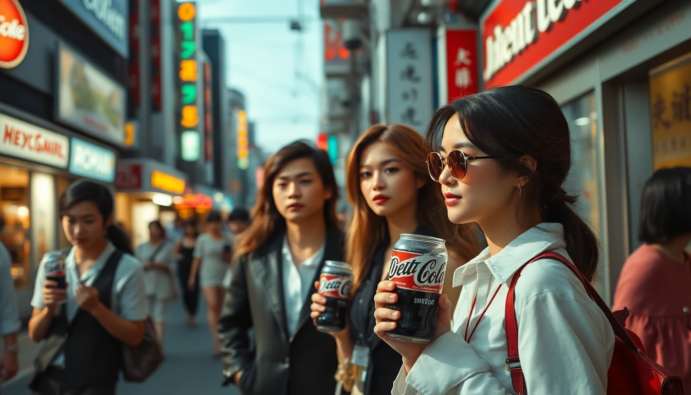 Beverly Hills Diet Cola Makes a Stylish Comeback in Japan, Backed by Supermodels!