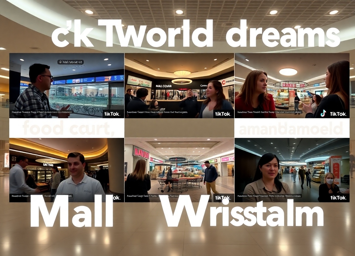 A composite image showing screenshots of TikTok videos featuring individuals describing their experiences with 