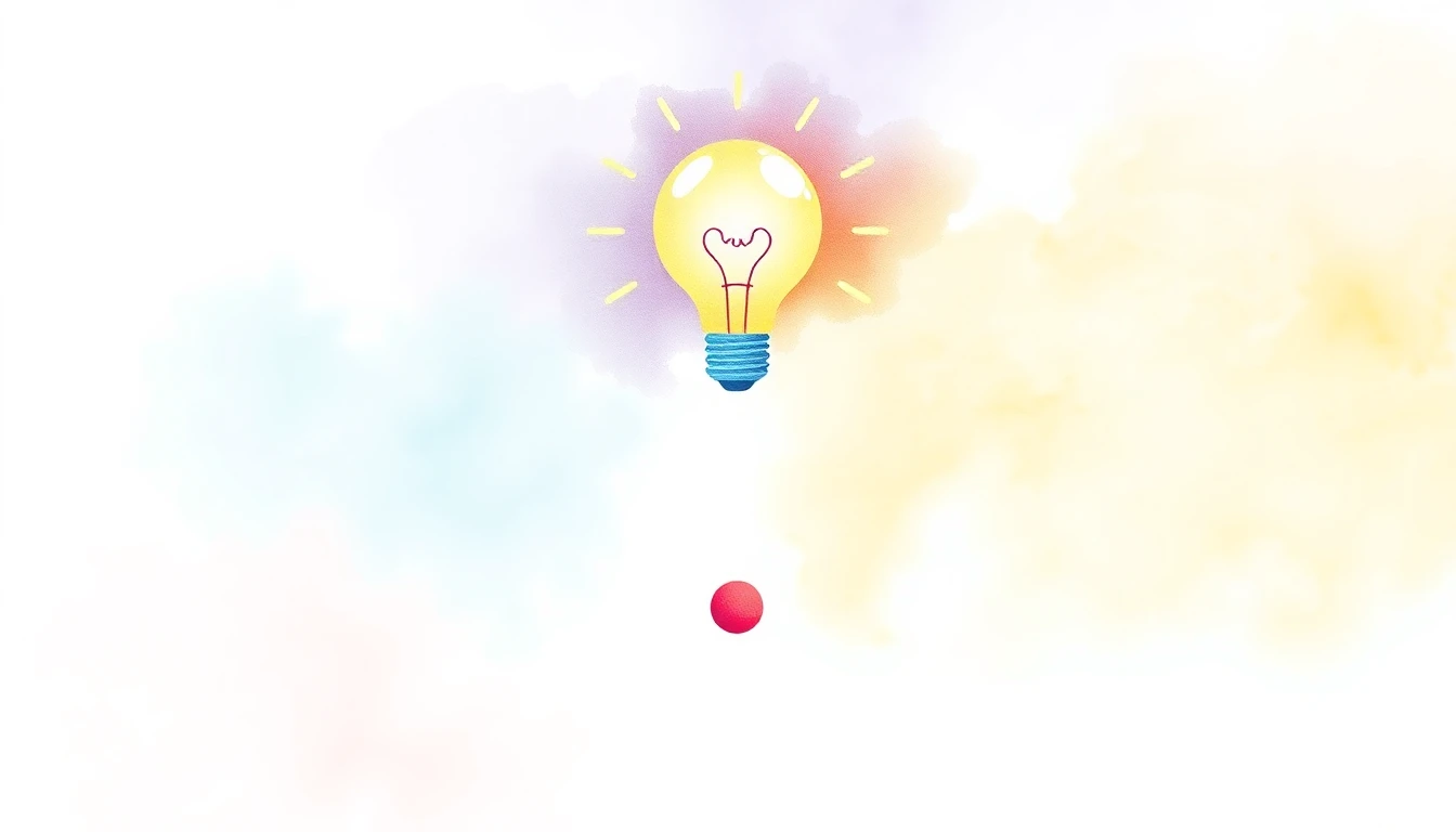 Lightbulb and question mark